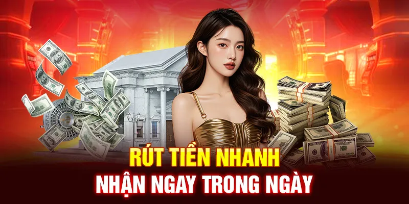 Rút tiền nhanh, nhận ngay trong ngày
